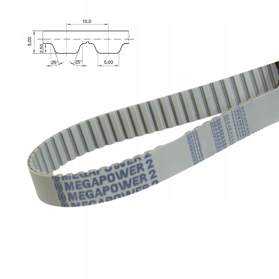Ozubený remeň AT10 1800 šírka 32 mm MEGADYNE 180 zubov